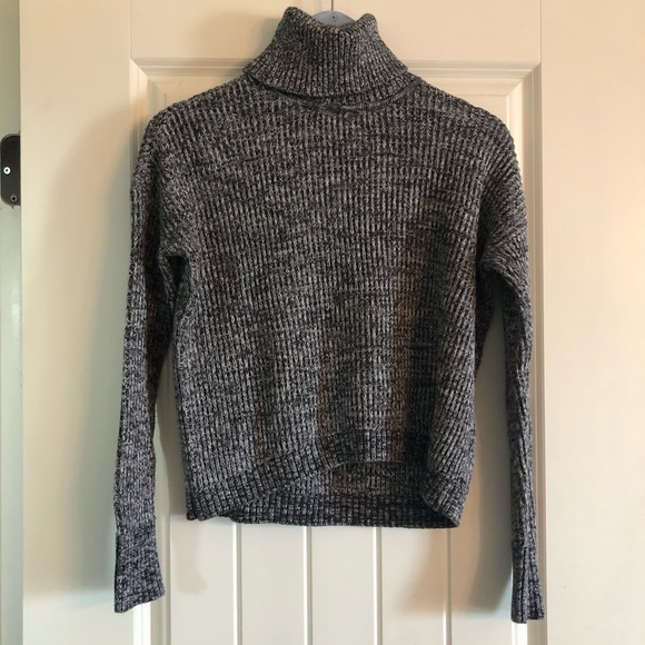 100% cotton turtle neck sweater